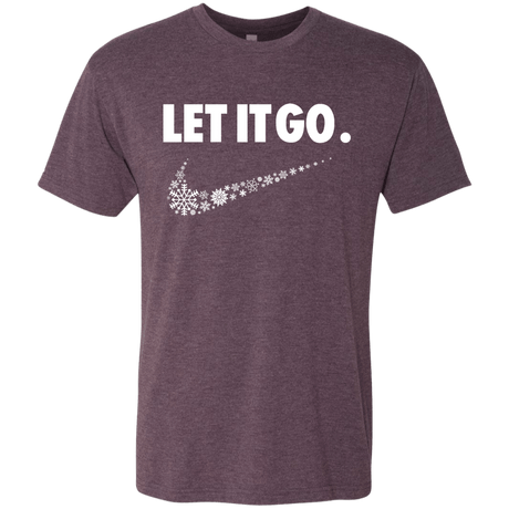 T-Shirts Vintage Purple / S Let It Go Men's Triblend T-Shirt