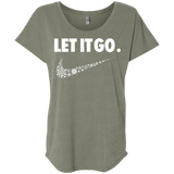 T-Shirts Venetian Grey / X-Small Let It Go Triblend Dolman Sleeve