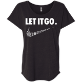 T-Shirts Vintage Black / X-Small Let It Go Triblend Dolman Sleeve