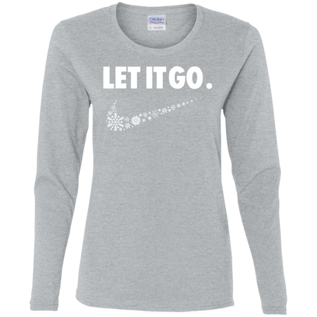 T-Shirts Sport Grey / S Let It Go Women's Long Sleeve T-Shirt