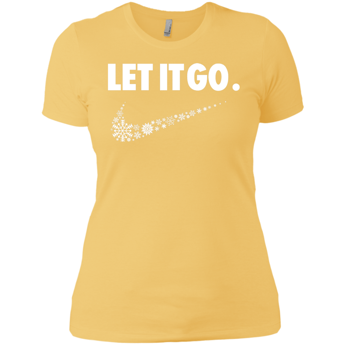 T-Shirts Banana Cream/ / X-Small Let It Go Women's Premium T-Shirt