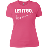 T-Shirts Hot Pink / X-Small Let It Go Women's Premium T-Shirt