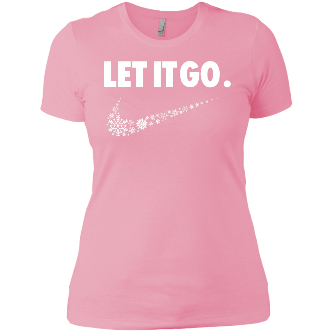 T-Shirts Light Pink / X-Small Let It Go Women's Premium T-Shirt