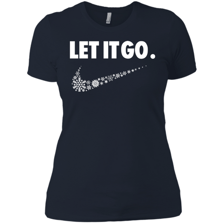 T-Shirts Midnight Navy / X-Small Let It Go Women's Premium T-Shirt