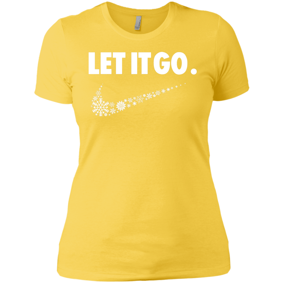 T-Shirts Vibrant Yellow / X-Small Let It Go Women's Premium T-Shirt