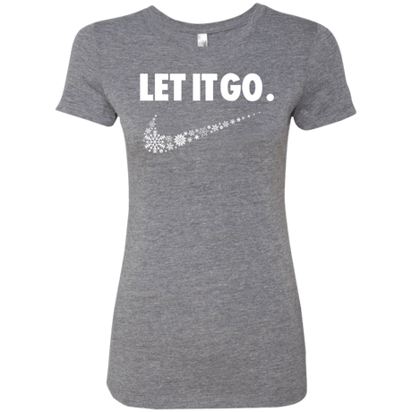 T-Shirts Premium Heather / S Let It Go Women's Triblend T-Shirt