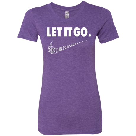 T-Shirts Purple Rush / S Let It Go Women's Triblend T-Shirt