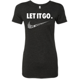 T-Shirts Vintage Black / S Let It Go Women's Triblend T-Shirt