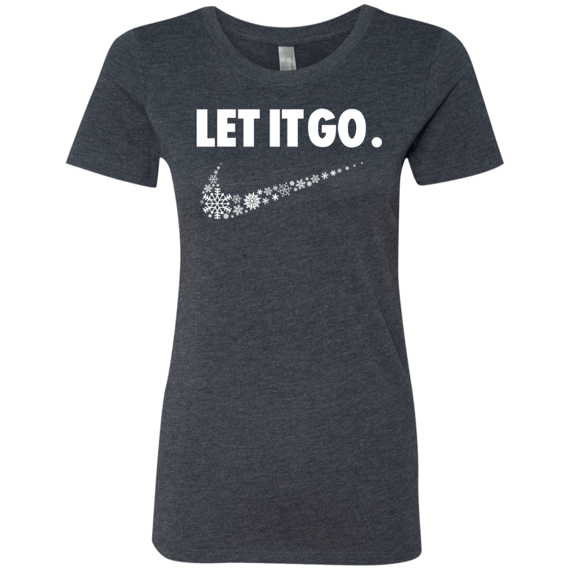 T-Shirts Vintage Navy / S Let It Go Women's Triblend T-Shirt