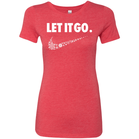 T-Shirts Vintage Red / S Let It Go Women's Triblend T-Shirt