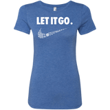 T-Shirts Vintage Royal / S Let It Go Women's Triblend T-Shirt