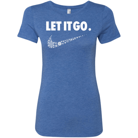 T-Shirts Vintage Royal / S Let It Go Women's Triblend T-Shirt
