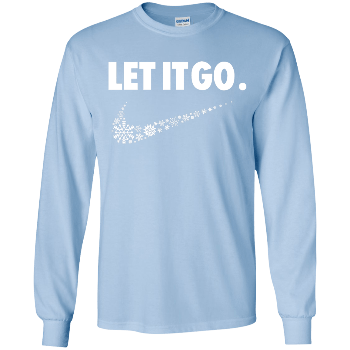 T-Shirts Light Blue / YS Let It Go Youth Long Sleeve T-Shirt
