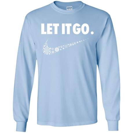 T-Shirts Light Blue / YS Let It Go Youth Long Sleeve T-Shirt