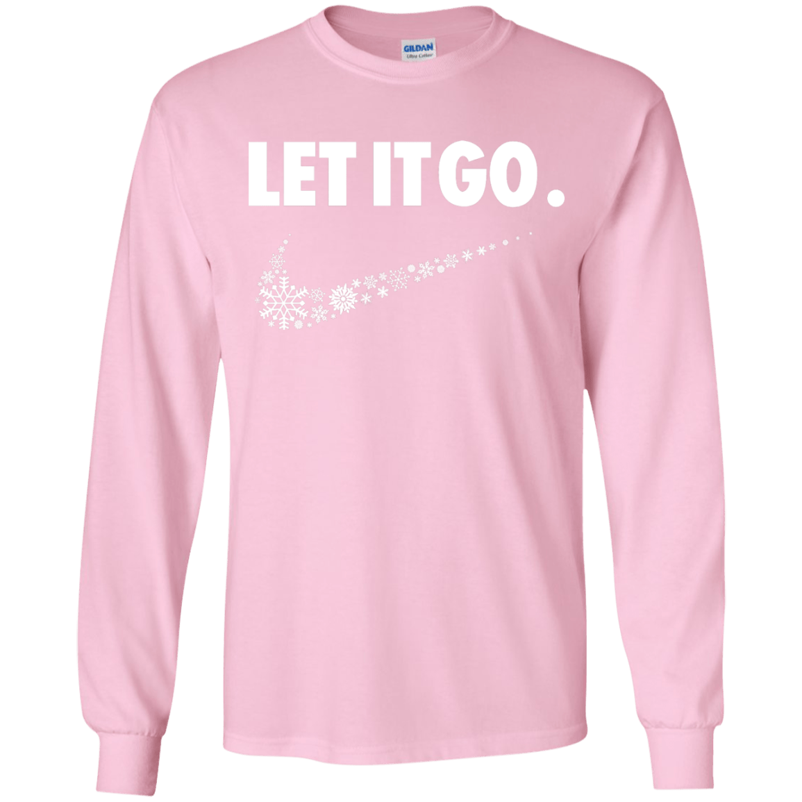 T-Shirts Light Pink / YS Let It Go Youth Long Sleeve T-Shirt