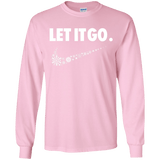 T-Shirts Light Pink / YS Let It Go Youth Long Sleeve T-Shirt