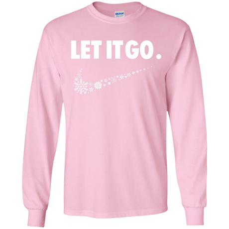 T-Shirts Light Pink / YS Let It Go Youth Long Sleeve T-Shirt