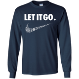 T-Shirts Navy / YS Let It Go Youth Long Sleeve T-Shirt