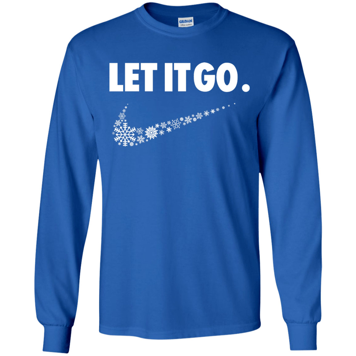 T-Shirts Royal / YS Let It Go Youth Long Sleeve T-Shirt