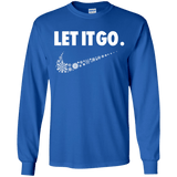 T-Shirts Royal / YS Let It Go Youth Long Sleeve T-Shirt