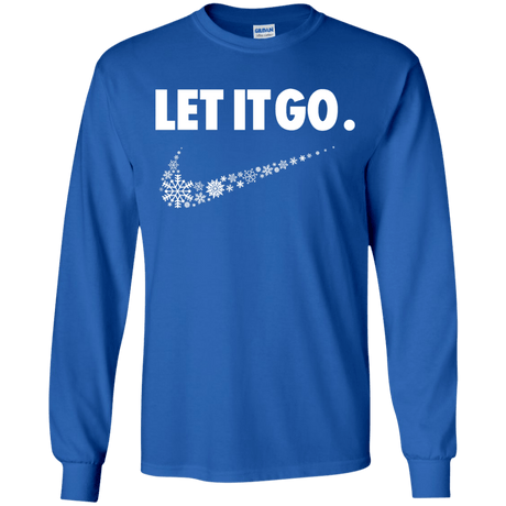 T-Shirts Royal / YS Let It Go Youth Long Sleeve T-Shirt