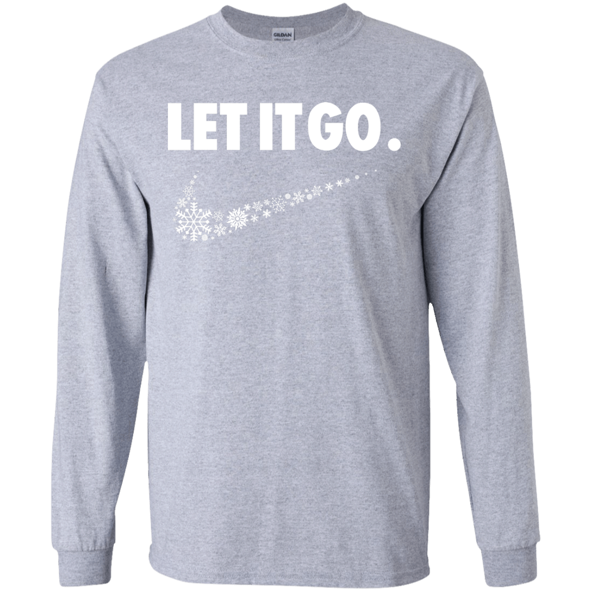 T-Shirts Sport Grey / YS Let It Go Youth Long Sleeve T-Shirt