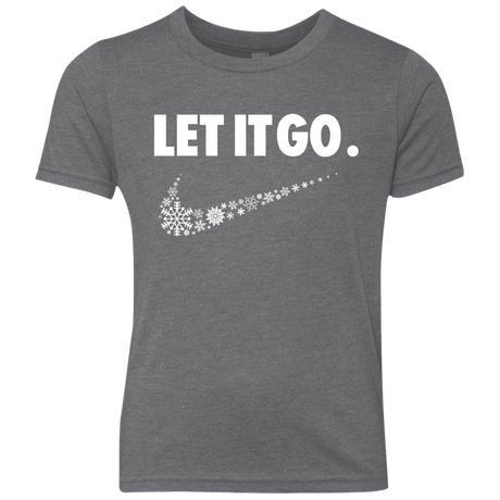 T-Shirts Premium Heather / YXS Let It Go Youth Triblend T-Shirt