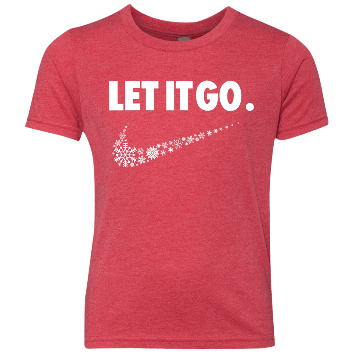 T-Shirts Vintage Red / YXS Let It Go Youth Triblend T-Shirt