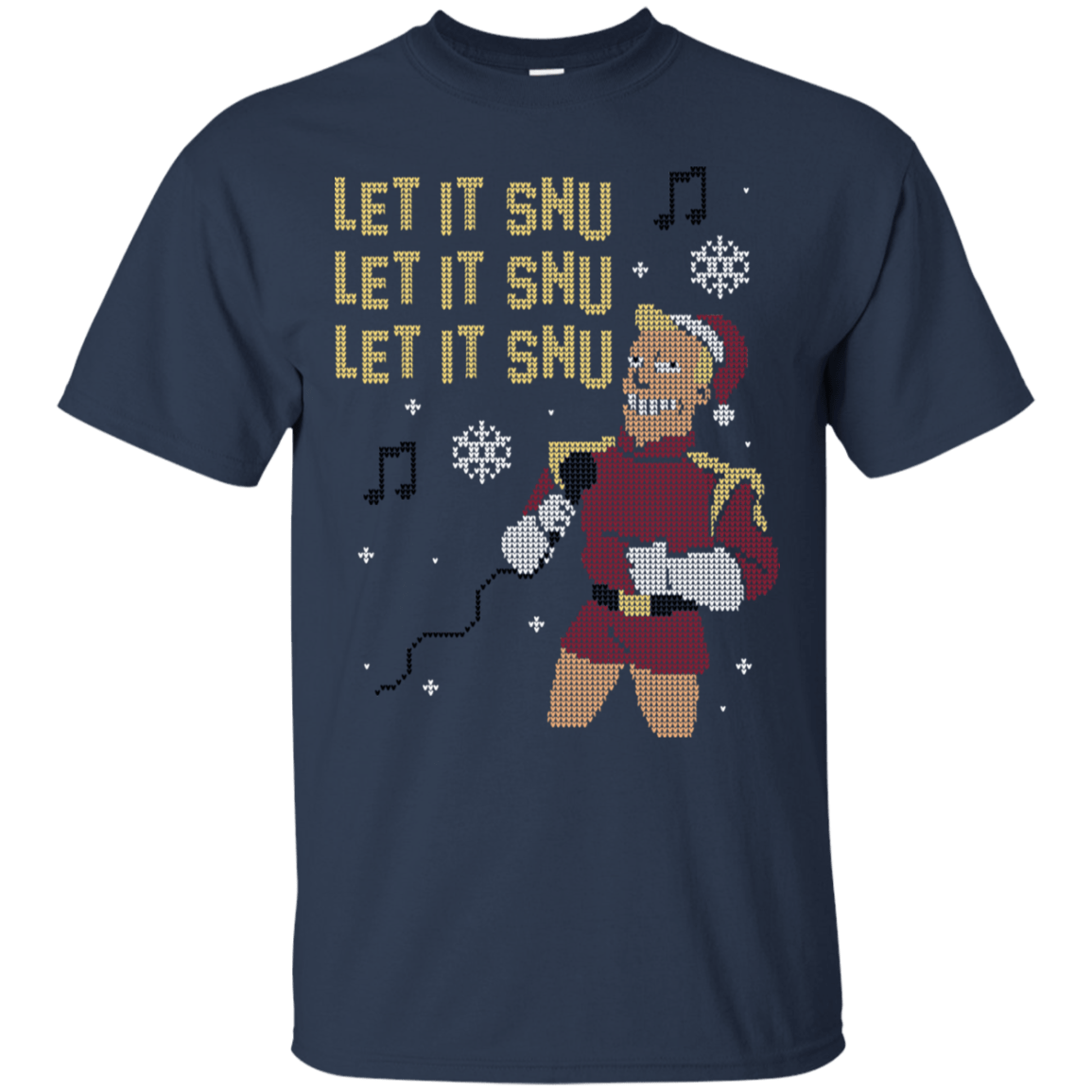 T-Shirts Navy / S Let It Snu T-Shirt