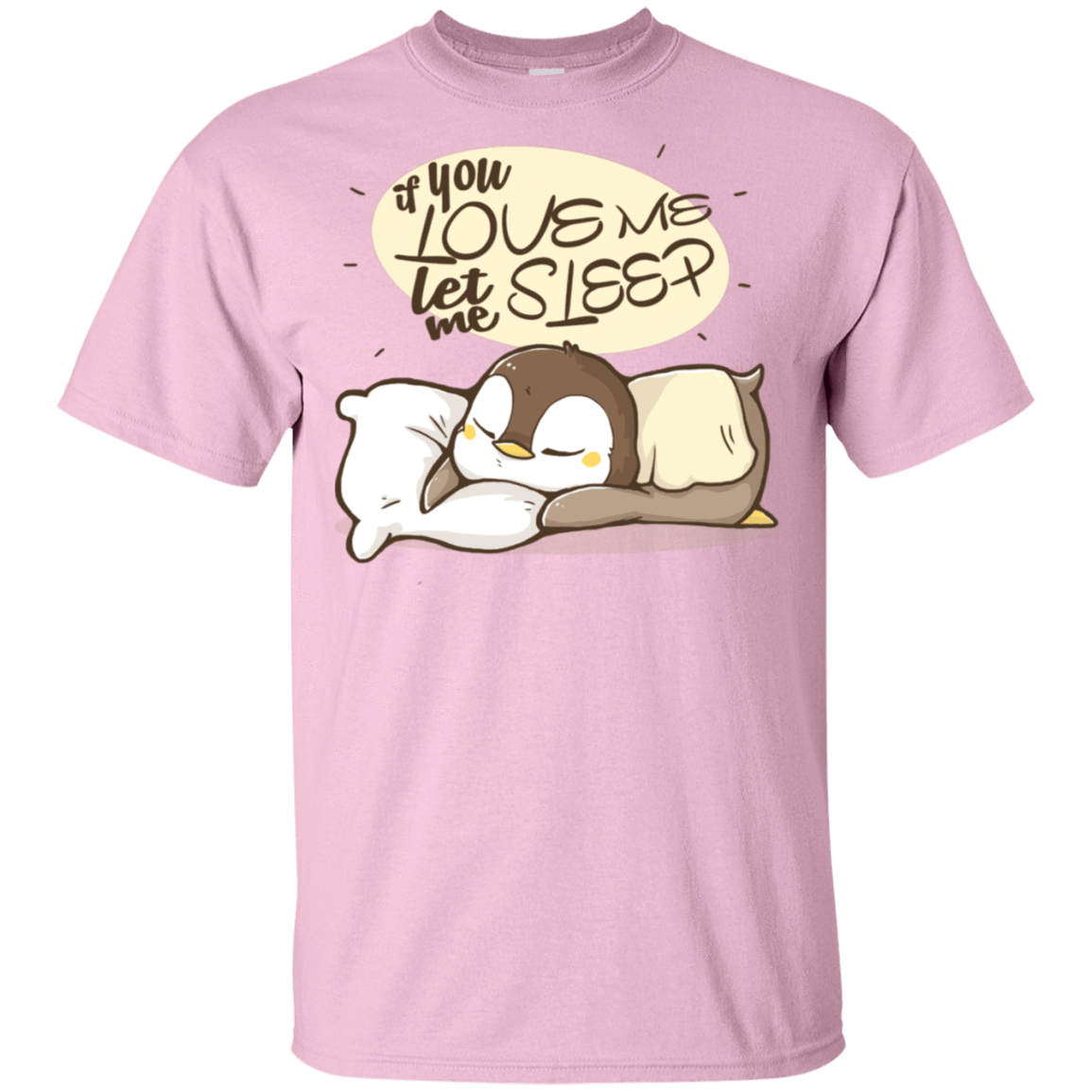 T-Shirts Light Pink / S Let Me Sleep T-Shirt