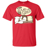 T-Shirts Red / S Let Me Sleep T-Shirt