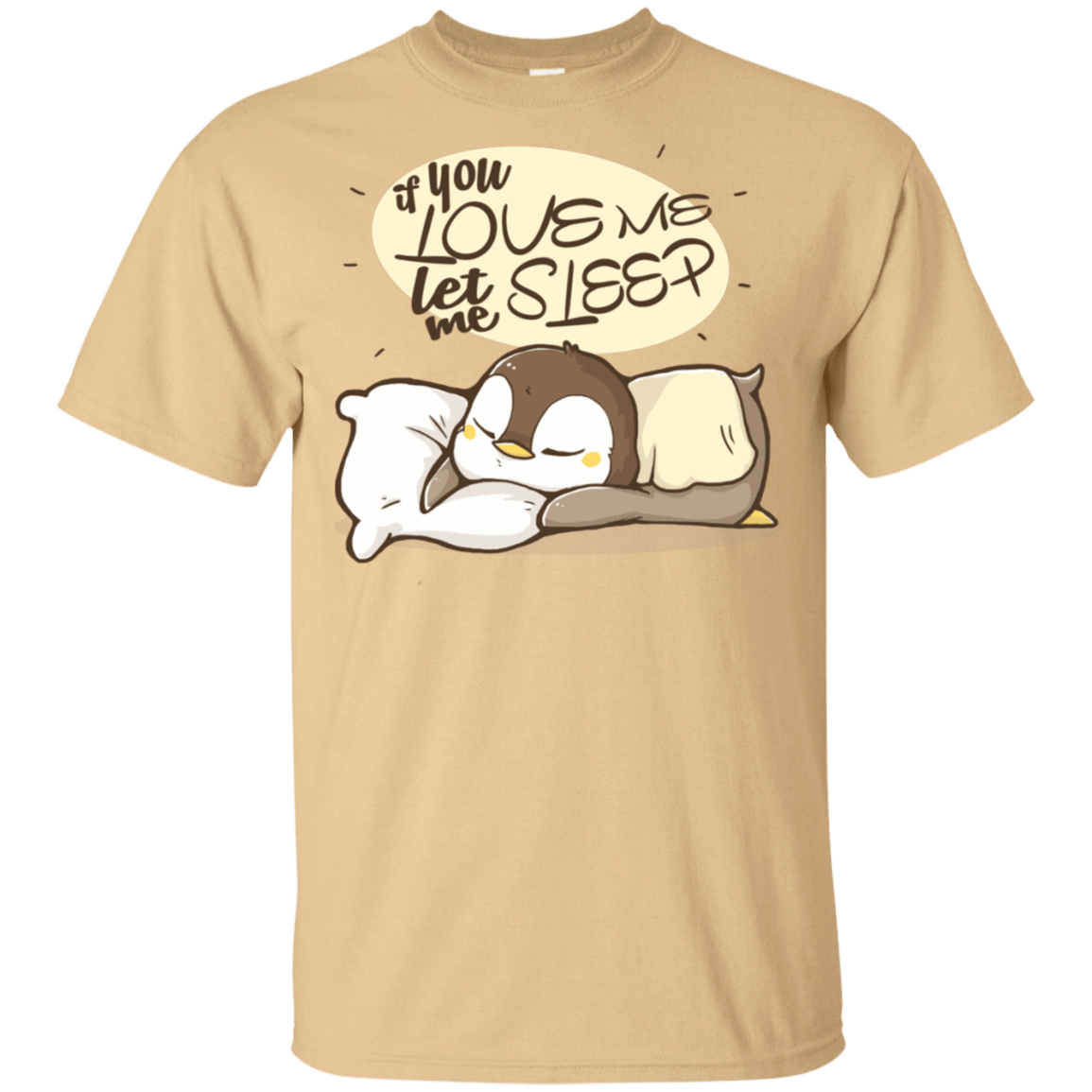 T-Shirts Vegas Gold / S Let Me Sleep T-Shirt