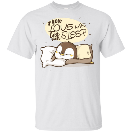 T-Shirts White / S Let Me Sleep T-Shirt