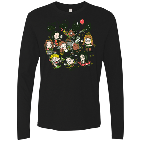 T-Shirts Black / Small Let's Catch Fireflies Men's Premium Long Sleeve