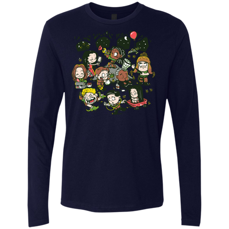 T-Shirts Midnight Navy / Small Let's Catch Fireflies Men's Premium Long Sleeve