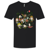 T-Shirts Black / X-Small Let's Catch Fireflies Men's Premium V-Neck