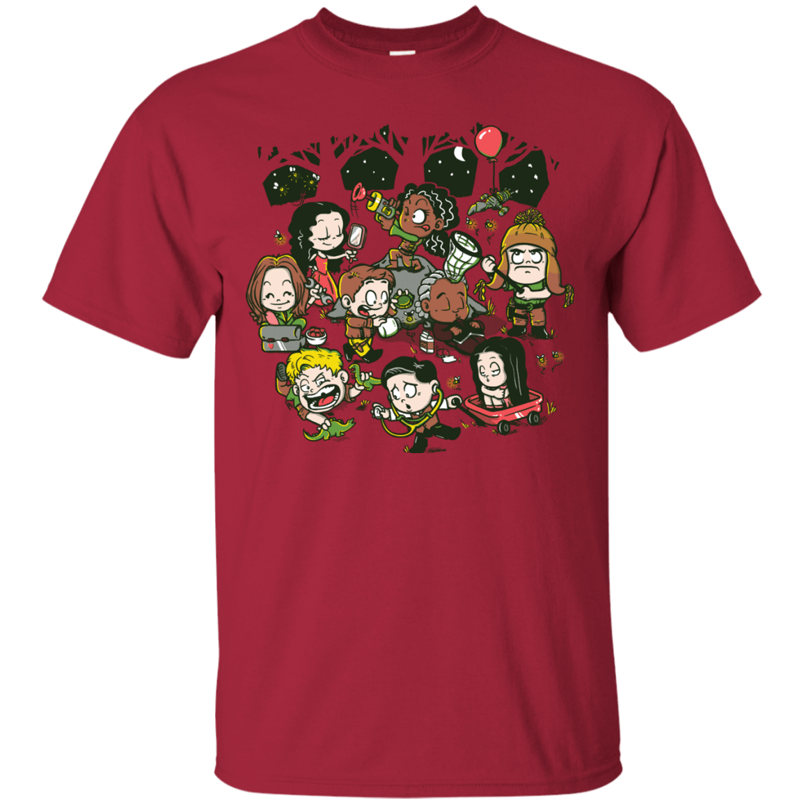 T-Shirts Cardinal / Small Let's Catch Fireflies T-Shirt