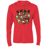 T-Shirts Vintage Red / X-Small Let's Catch Fireflies Triblend Long Sleeve Hoodie Tee