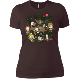 T-Shirts Dark Chocolate / X-Small Let's Catch Fireflies Women's Premium T-Shirt