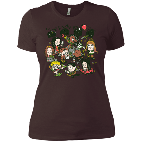 T-Shirts Dark Chocolate / X-Small Let's Catch Fireflies Women's Premium T-Shirt