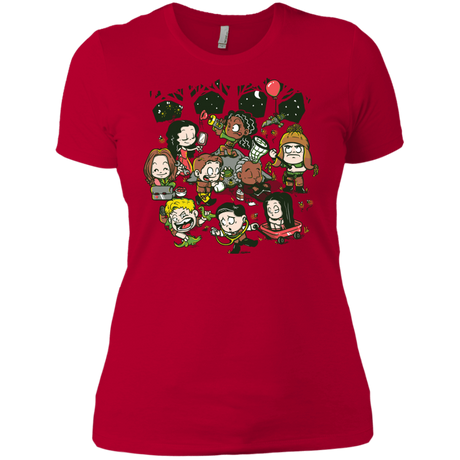 T-Shirts Red / X-Small Let's Catch Fireflies Women's Premium T-Shirt