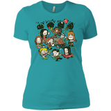 T-Shirts Tahiti Blue / X-Small Let's Catch Fireflies Women's Premium T-Shirt