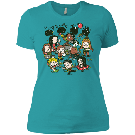 T-Shirts Tahiti Blue / X-Small Let's Catch Fireflies Women's Premium T-Shirt