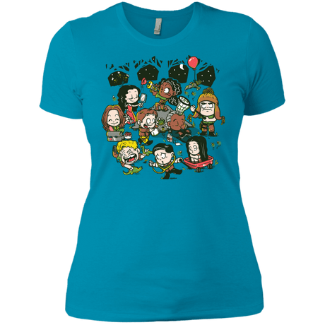 T-Shirts Turquoise / X-Small Let's Catch Fireflies Women's Premium T-Shirt