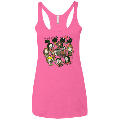 T-Shirts Vintage Pink / X-Small Let's Catch Fireflies Women's Triblend Racerback Tank