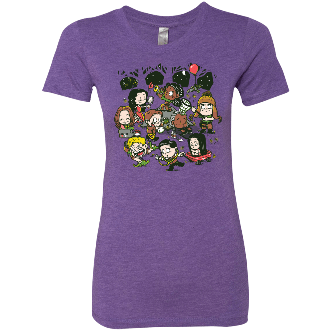 T-Shirts Purple Rush / Small Let's Catch Fireflies Women's Triblend T-Shirt