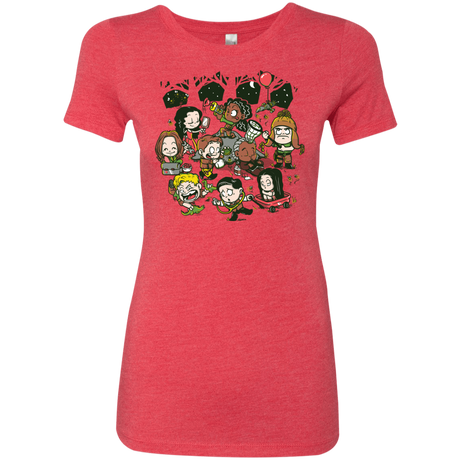 T-Shirts Vintage Red / Small Let's Catch Fireflies Women's Triblend T-Shirt
