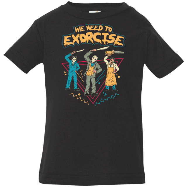 T-Shirts Black / 6 Months Let's Exorcise Infant Premium T-Shirt