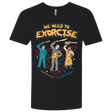 T-Shirts Black / X-Small Let's Exorcise Men's Premium V-Neck