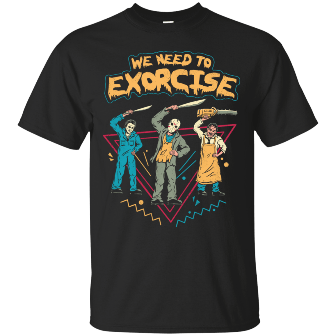 T-Shirts Black / S Let's Exorcise T-Shirt